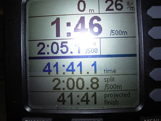 ergometer stats